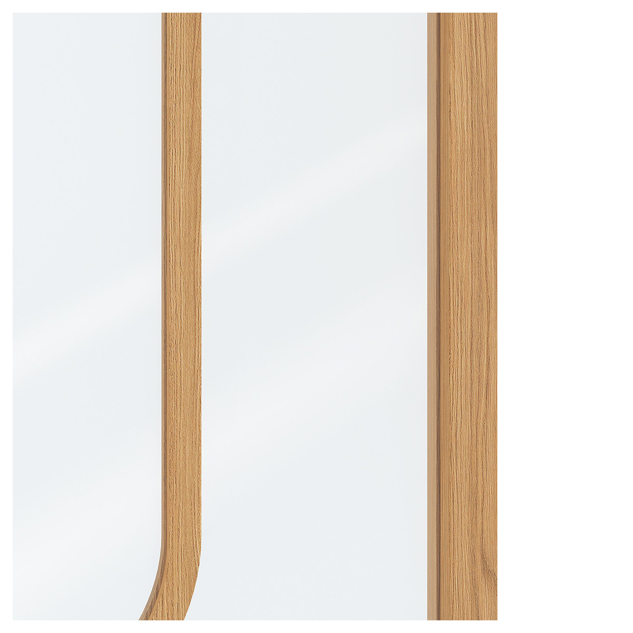 Binnendeur Skantrae SSL 14822 Blank Glas Natural Oak